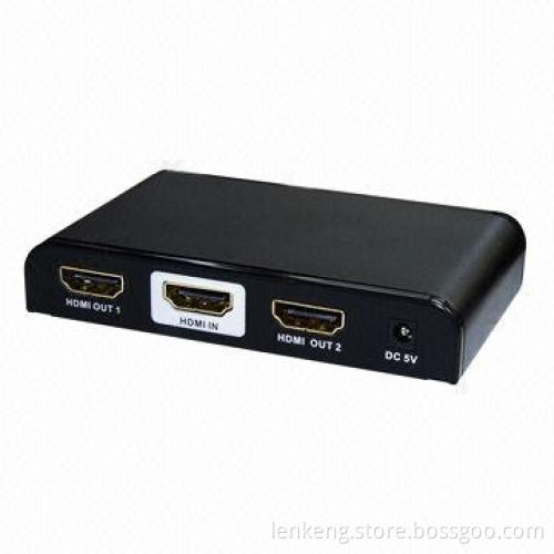 HDMI 1.4V 1x2 HDMI splitter, supports 4Kx2K